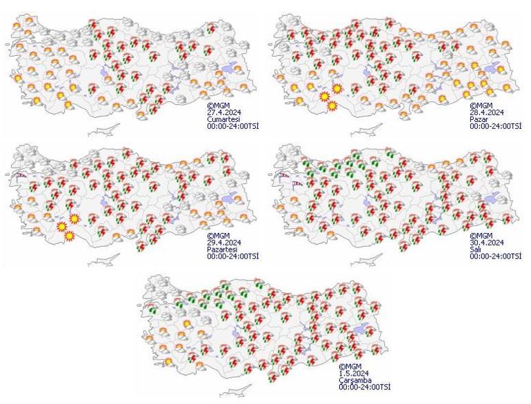 Önümüzdeki 4-5 güne dikkat! İl il, bölge bölge paylaşıldı, yağışlı hava geliyor