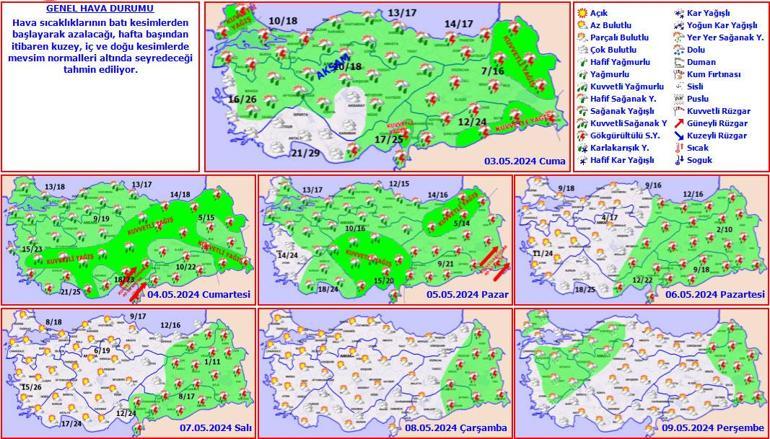 Son dakika… Meteoroloji’den 34 kent için alarm! 4 gün sürecek: Soğuk, sağanak ve sel geliyor