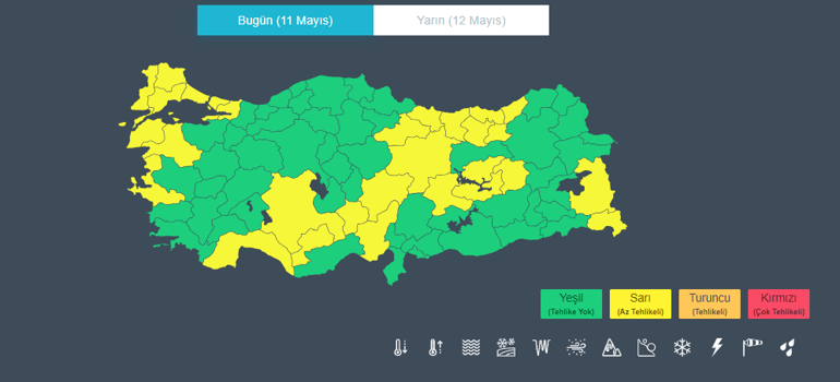 Sıcaklık düştü, bahar havası yerini kışa bıraktı! 29 il için sarı alarm