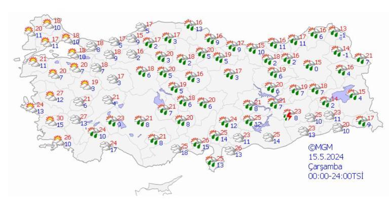 Meteoroloji tek tek saydı: 16 ile uyarı! 'Kuvvetli geliyor'