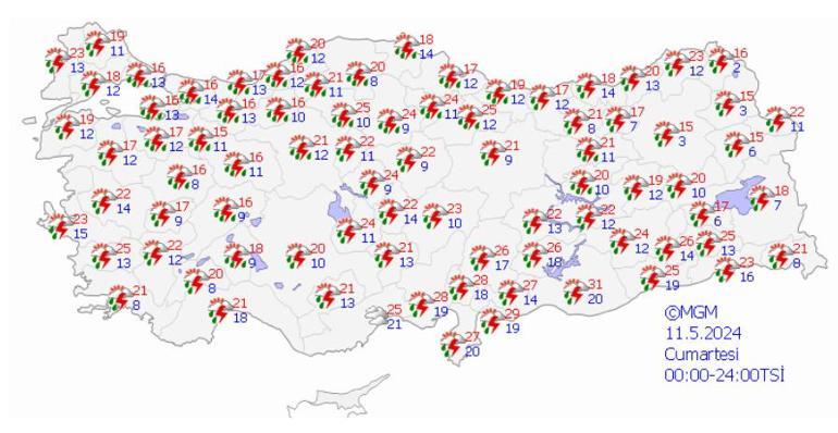 İstanbul, İzmir, Antalya... Meteoroloji'den üst üste hava durumu uyarısı! 13 ile dikkat