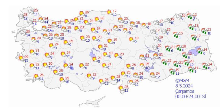 Meteoroloji hava durumu raporunu yayımladı: 11 ile dikkat! 'Kuvvetli geliyor'