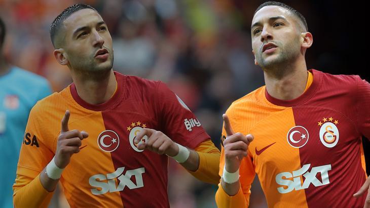 Galatasaray’da Hakim Ziyech fırtınası! İnanılmaz performans