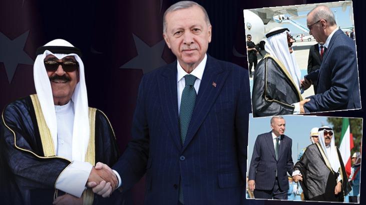 Erdoğan Kuveyt Emiri’ni ağırlıyor! İki ülke arasında 6 anlaşma imzalandı