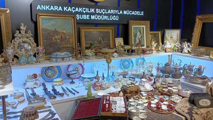 Ankara’da tarihi eser operasyonu