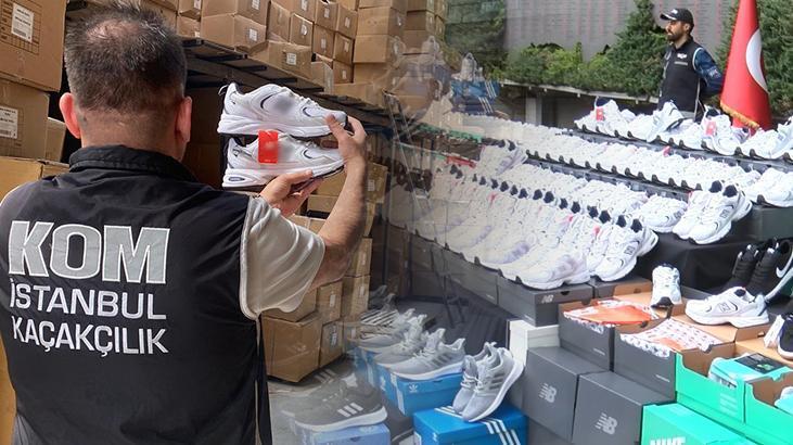 500 milyon lira değerinde 85 bin ‘sahte’ ayakkabı geçerilidi