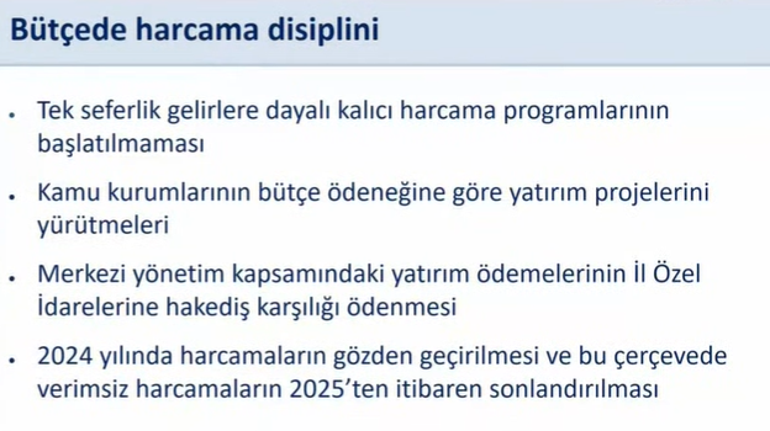 Son dakika: Kamuda tasarruf paketinin ayrıntıları belli oldu