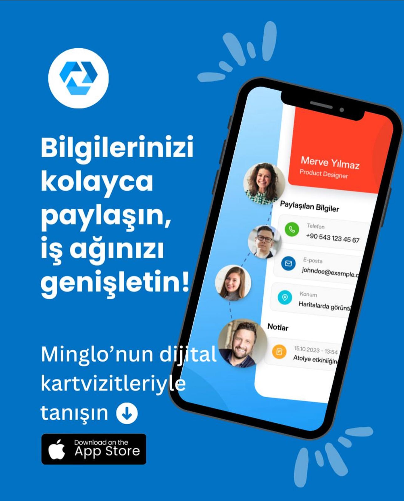 Minglo Dijital Kartvizit ile Etkili İş Bağlantıları