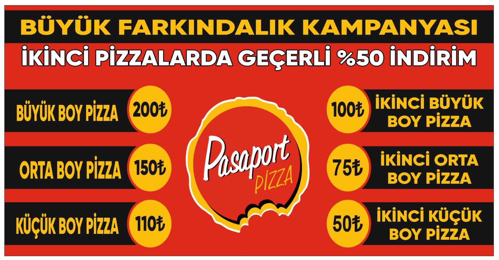 Küçükçekmece Pasaport Pizza’nın Klasik Lezzetleri
