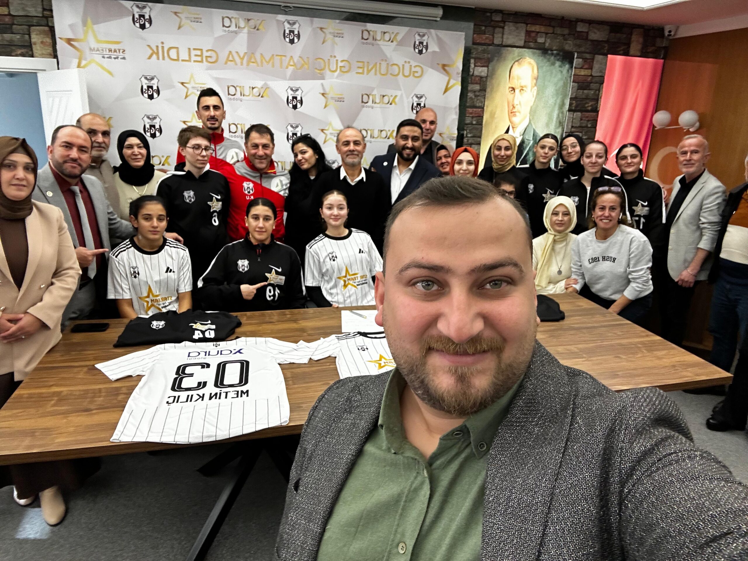 Metin Kılıç ve Star Team, Pendik Güven Spor Kulübü Kadın Futbol Takımı için Global Başarı Hedefliyor
