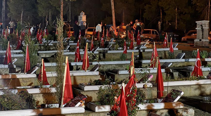 Depremde hayatını kaybedenler anıldı