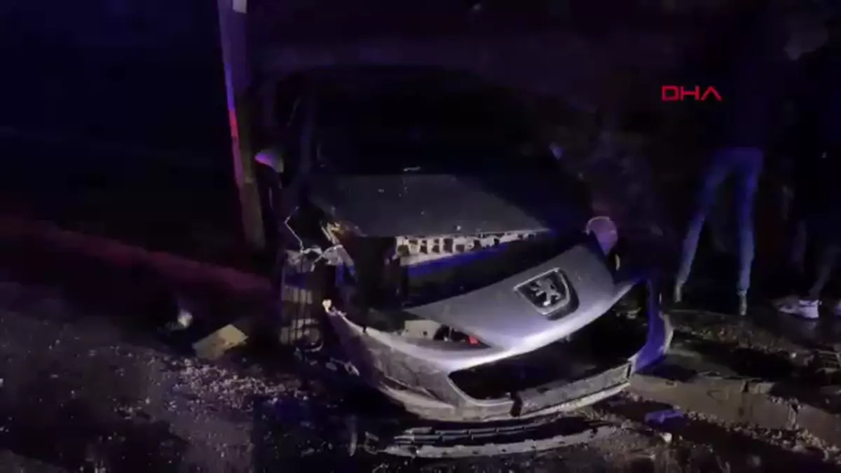 Gebze’de Otomobil Kazası