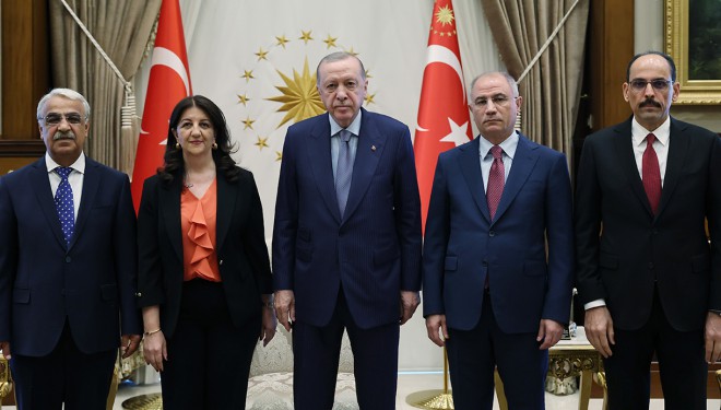 Cumhurbaşkanı Erdoğan, DEM Heyetini Kabul Etti!