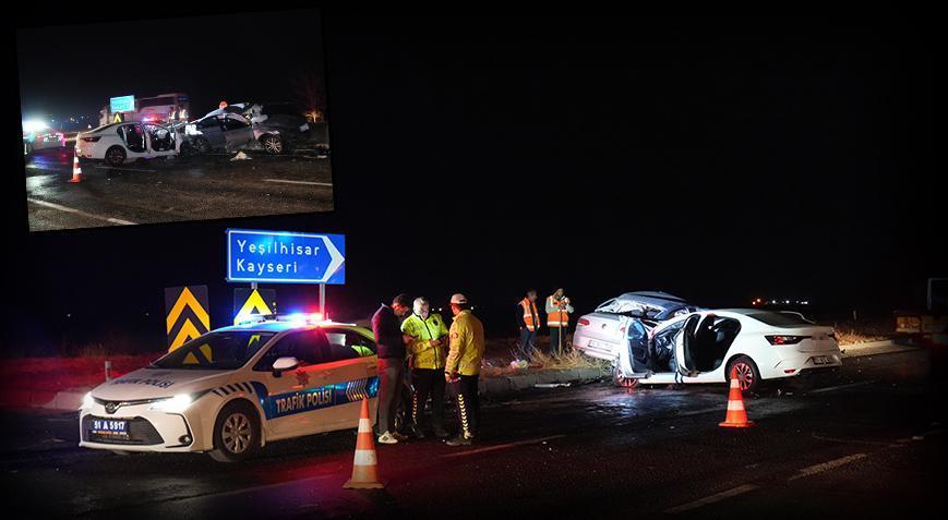 Niğde-Kayseri Yolunda Feci Trafik Kazası: 3 Ölü, 6 Yaralı