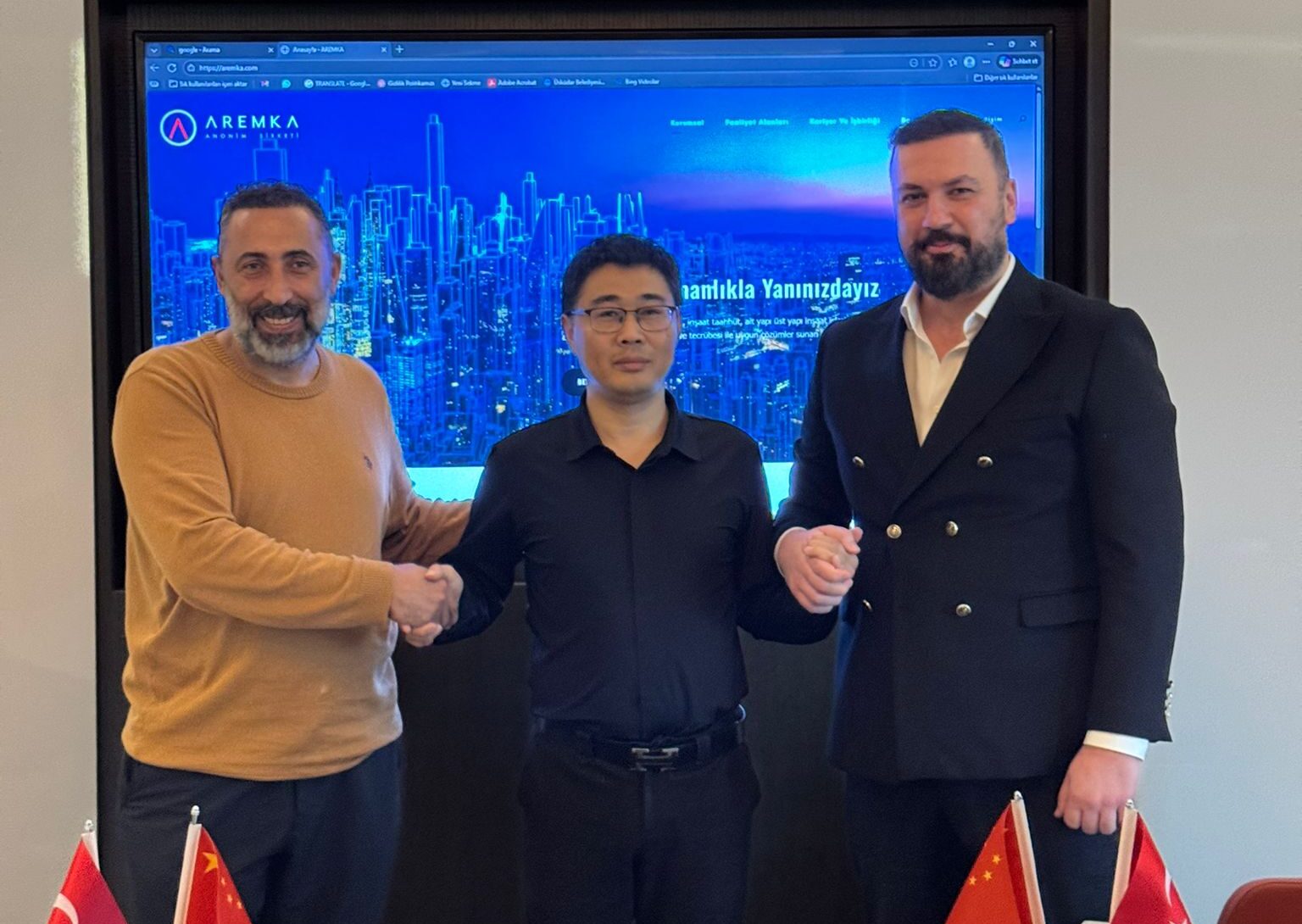 AREMKA A.Ş. Çin ile Ortak Mimarlık Projelerine Başlıyor