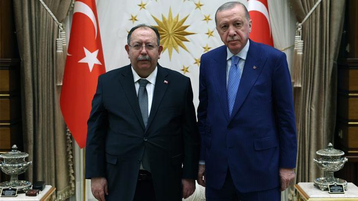 Erdoğan’dan YSK Başkanı Yener’e Kabul