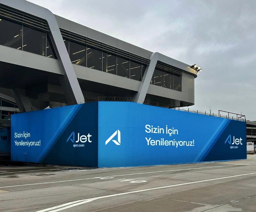 AJet CIP Salonu Yenileme Çalışmaları
