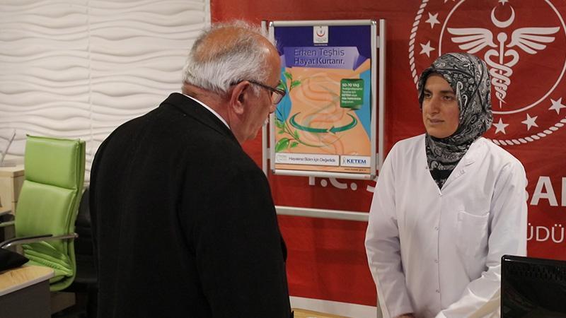 Rize’de Kolon Kanseri Erken Teşhis Edildi, Tedavi Başladı