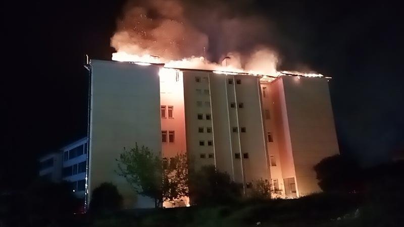 Nazilli Fen Lisesi Pansiyonunda Korkutan Yangın: Öğrenciler Son Anda Tahliye Edildi