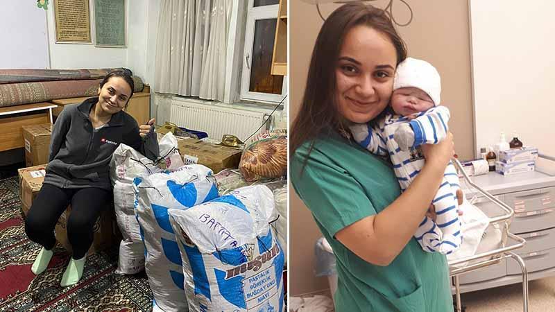 BARTIN’DA GÖNÜLLÜ SAĞLIK EĞİTİMİ VEREN EBE DİLEK UZUNKULAKOĞLU ANKARA’YA ATANDI