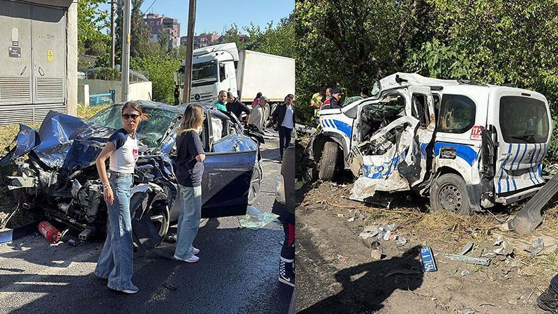 BORNOVA’DA ZİNCİRLEME TIR KAZASI: 3 ÖLÜ, 5 YARALI