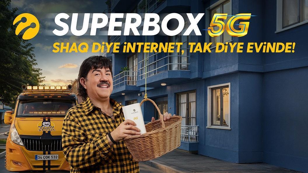 Çekici Yüksel Yeni Filmde Superbox 5G ile Apartmana Fiber Hızında İnternet Getiriyor