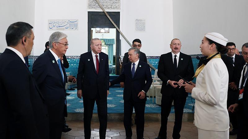 CUMHURBAŞKANI ERDOĞAN TÜRKİSTAN’DA KÜLTÜREL GEZİYE KATILDI