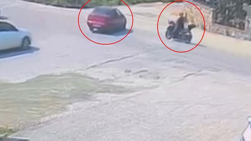 Kontrolsüz Kavşakta Motosiklet ile Otomobil Çarpıştı: 1 Yaralı