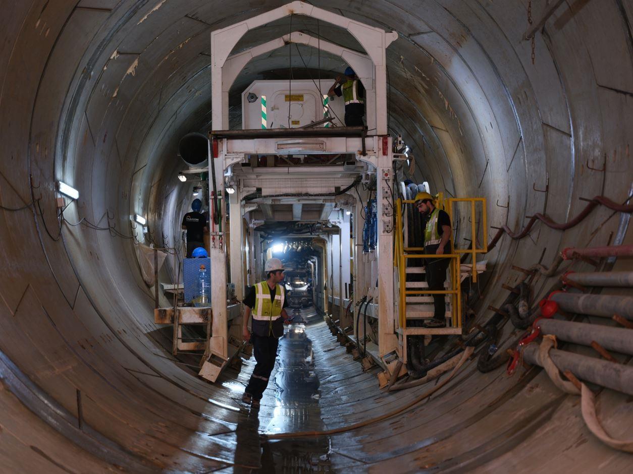 Körfezray Metro Projesi’nde 6 TBM ile tünel kazıları hızlandı