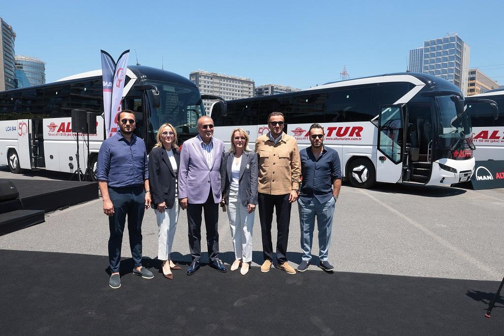 Altur Turizm Filosunu 30 Yeni Otobüsle Güçlendirdi