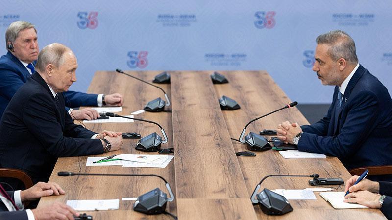 Hakan Fidan, Rusya’da Putin Tarafından Kabul Edildi