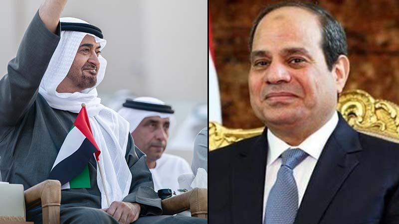 Sisi ile BAE Devlet Başkanı Bin Zayed El-Alameyn’de Bir Araya Geldi