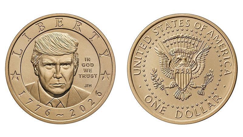 ABD’nin 250’nci Yılına Özel: Donald Trump Portreli “Altın Dolar” Geliyor!