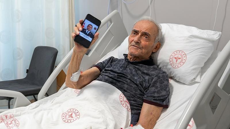 Şehit Yarbayın Babasına Açık Ameliyatsız Kalp Kapağı Tedavisi