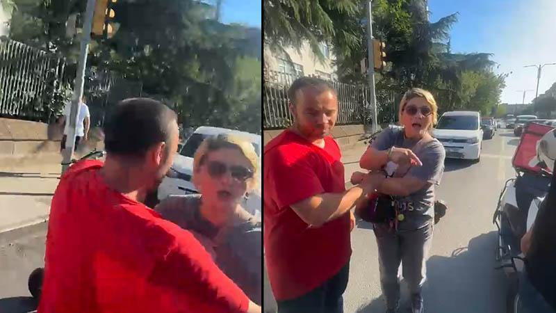 Kırmızı ışıkta başlayan tartışma kavgaya dönüştü