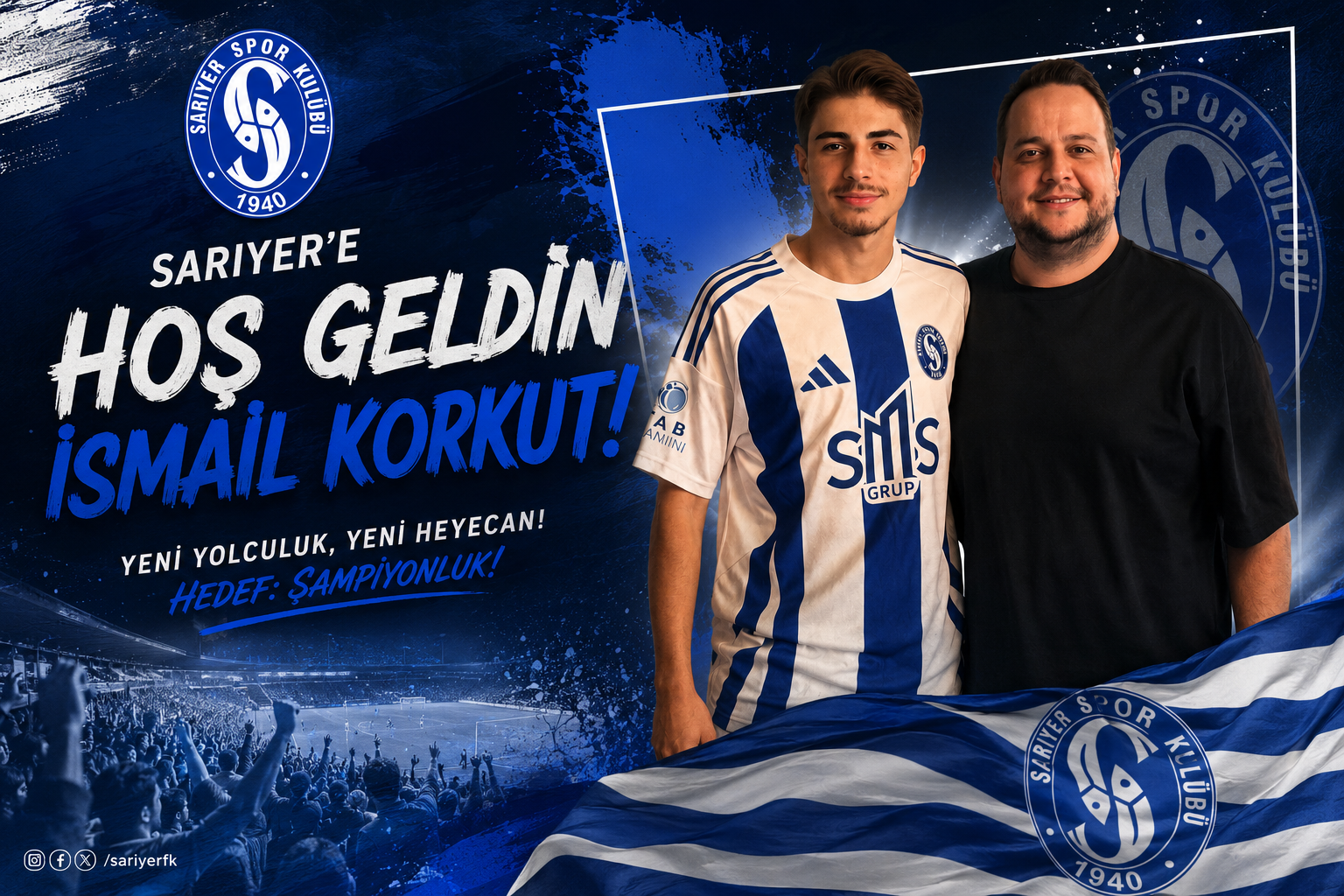 Sarıyer’den Transfer Bombası! Genç Golcü İsmail Korkut İçin İmzalar Atıldı