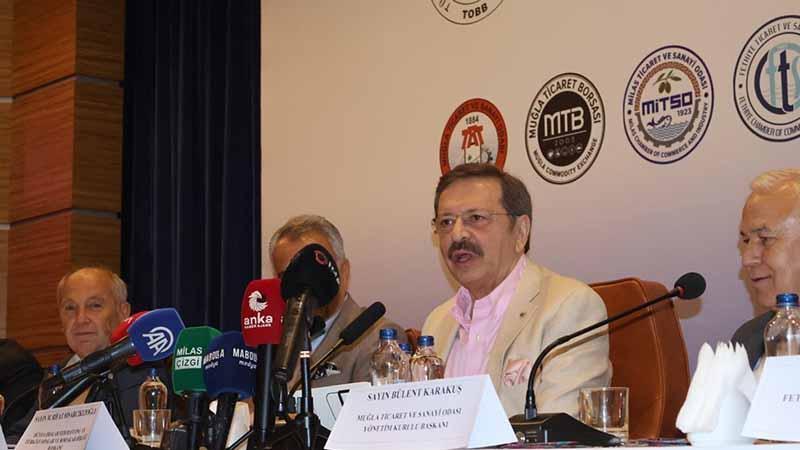 TOBB Başkanı Hisarcıklıoğlu: KGF destekli kredilerin artırılması için çalışıyoruz
