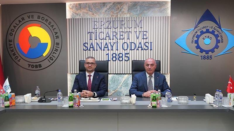 Erzurum’da ekonomi zirvesi: Karahan iş dünyasının taleplerini dinledi