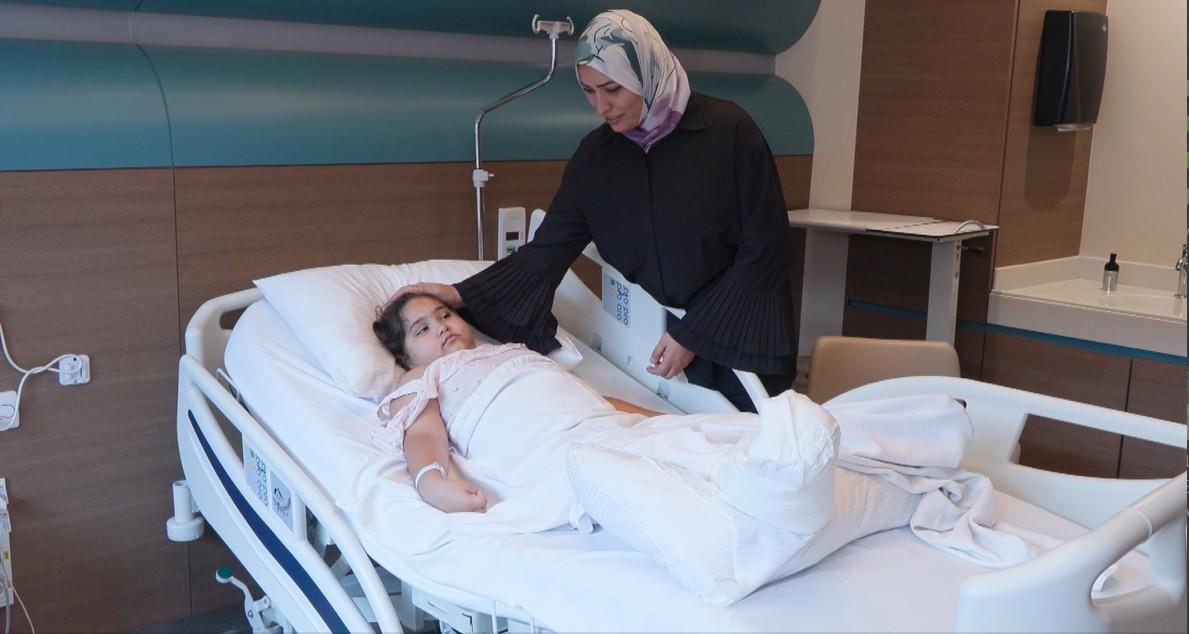 Iraklı 6 yaşındaki Lyan, Türkiye’de sağlığına kavuştu