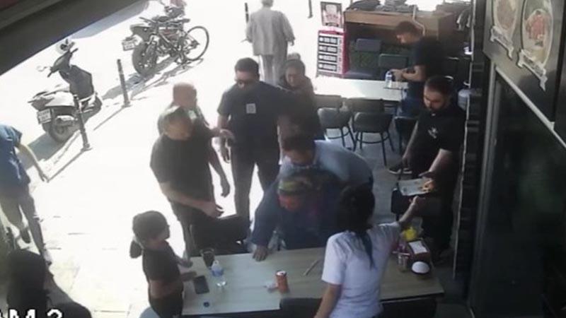 Nefes borusuna döner kaçan kadını polis Heimlich manevrasıyla kurtardı