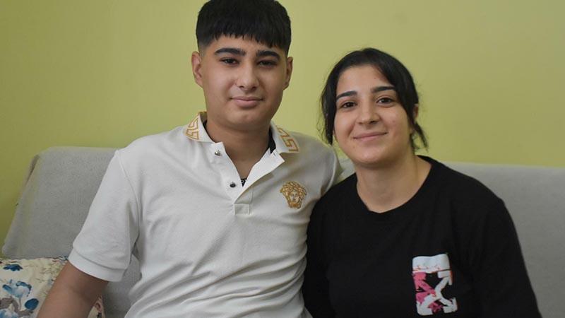 15 yaşındaki Şehmus, ablasından yapılan ilik nakliyle lösemiyi yendi