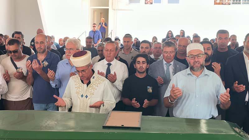Girne’deki gemi kazasında ölen İsmail Kurt’a veda