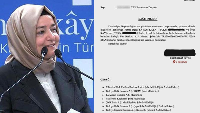 Fatma Betül Sayan Kaya ve eşinden TMSF’nin iade hesabına ödeme