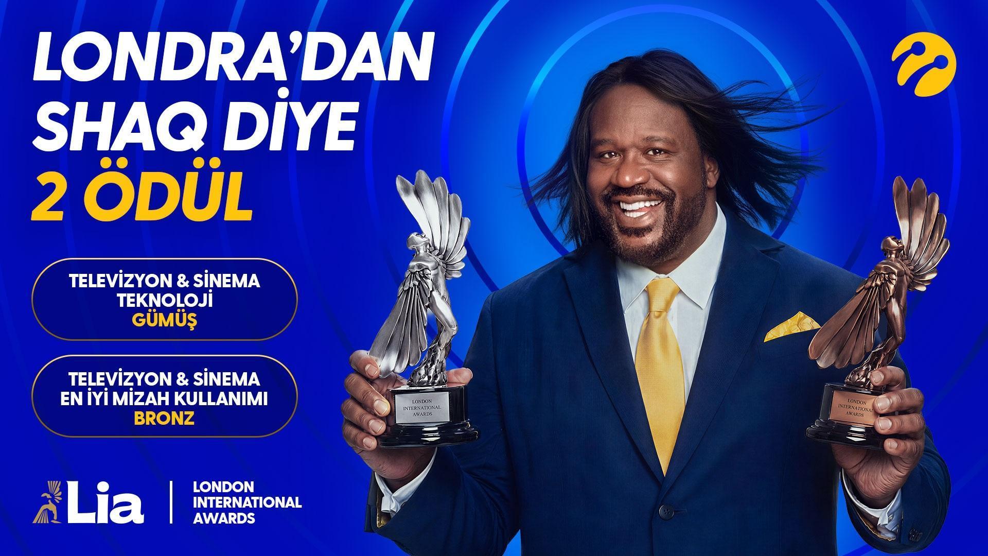 “Shaq diye 5G” kampanyası uluslararası arenada ödüllendirildi