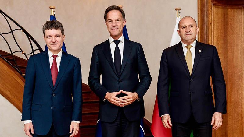 Mark Rutte, Karadeniz’in güvenliğini Romanya ve Bulgaristan liderleriyle görüştü