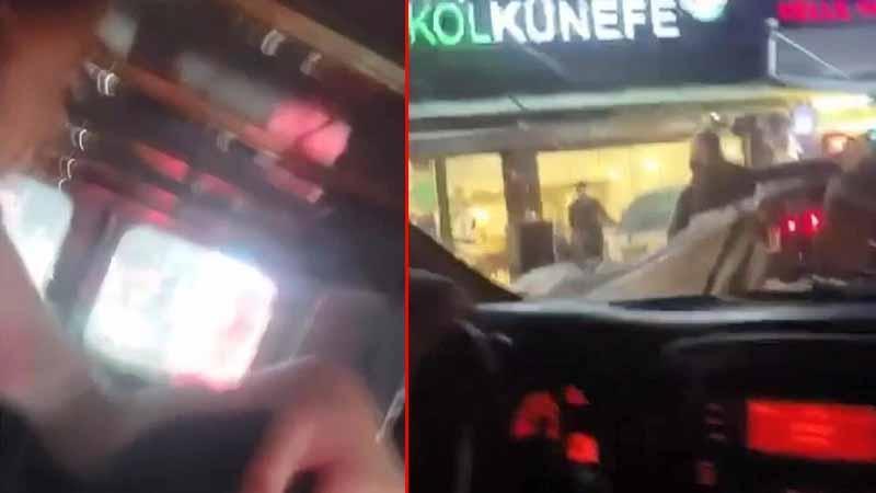 Sarıyer’de Trafik Magandası Aracın Camını Kırdı: Çocuğun Korku Dolu Anları Kamerada