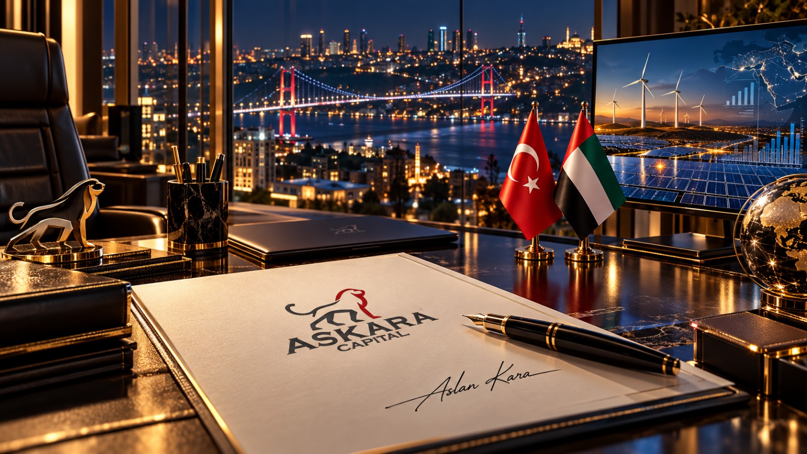 Askara Capital ve Aslan Kara’dan Türkiye’ye 1.2 Milyar Dolarlık Enerji Yatırımı Gündemi